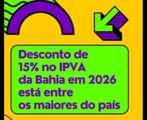 IPVA 2026 pode ser pago com desconto de 15% até o dia 10 de fevereiro